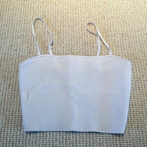 Aritzia Babaton Sculpt Knit Cami Cropped Tank